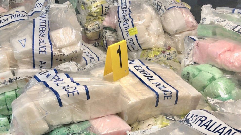 $820 million worth of methamphetamine seized in massive drug bust in  Australia - ABC News