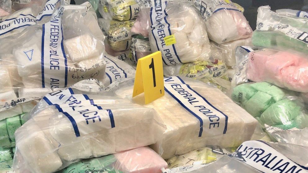 $820 million worth of methamphetamine seized in massive drug bust in Australia  - ABC News