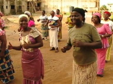 VIDEO: ABC News' Hamish Macdonald visits with a group of singers outside of Abuja, Nigeria.