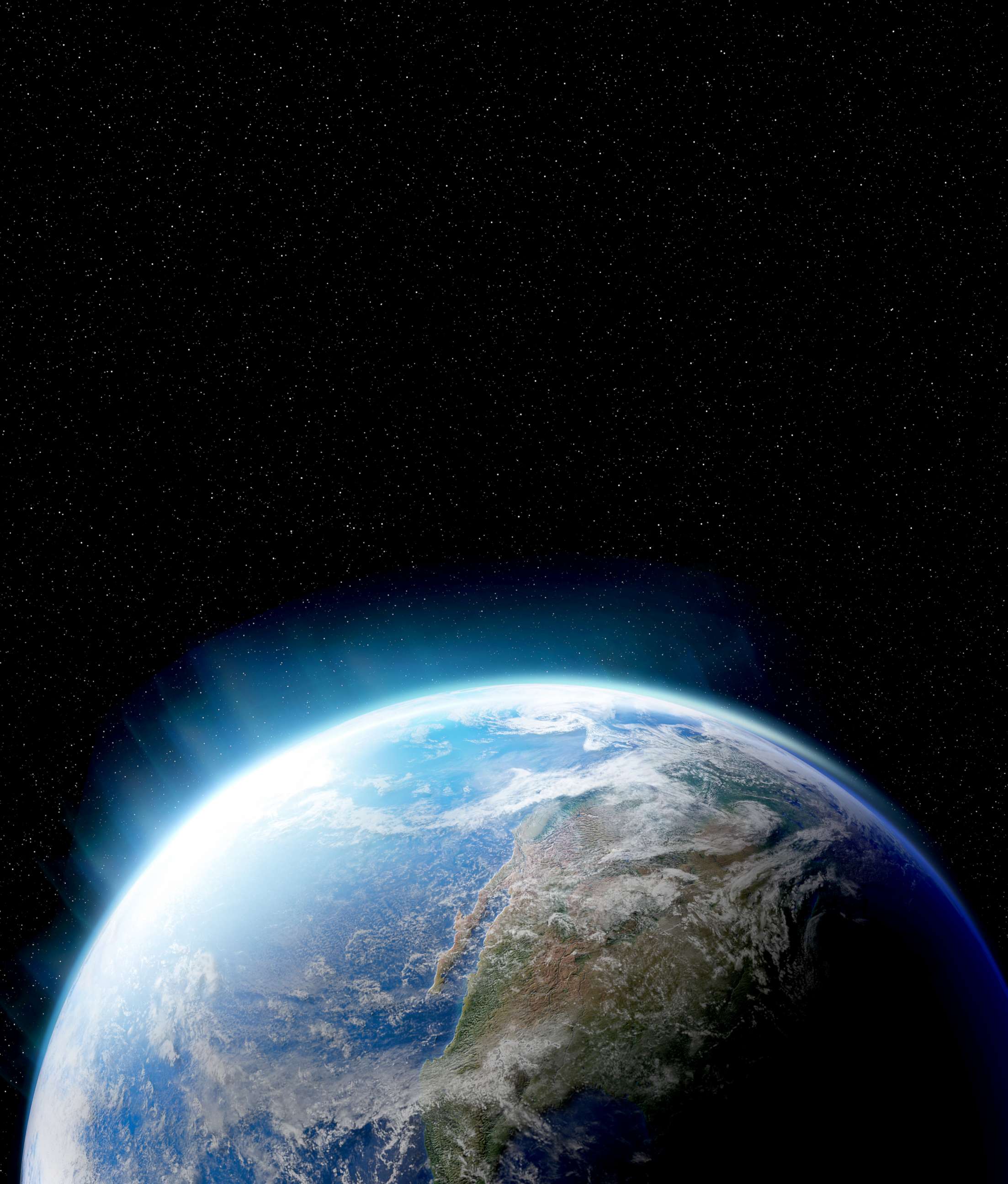 PHOTO: Earth is seen from space in this stock photo.