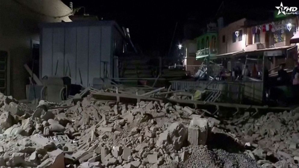 Maroką sukrėtė stiprus žemės drebėjimas, žuvo šimtai ir apgadino istorinius Marakešo pastatus