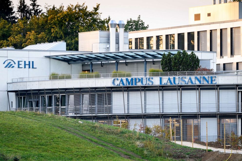 PHOTO: The prestigious hospitality management school "Ecole hoteliere de Lausanne" (EHL) pictured in Lausanne, Switzerland, on Sept. 23 2020.