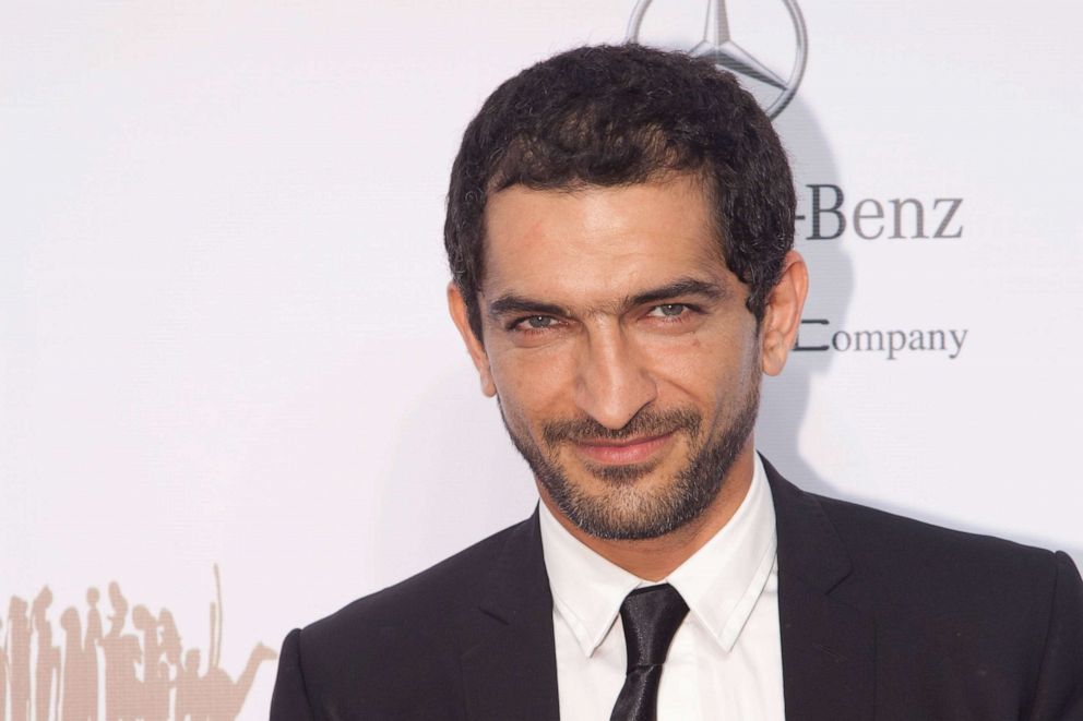 PHOTO: Actor Amr Waked on the red carpet before the screening of "18 Days" at the Abu Dhabi Film Festival, Oct. 18, 2011, in Abu Dhabi, United Arab Emirates.