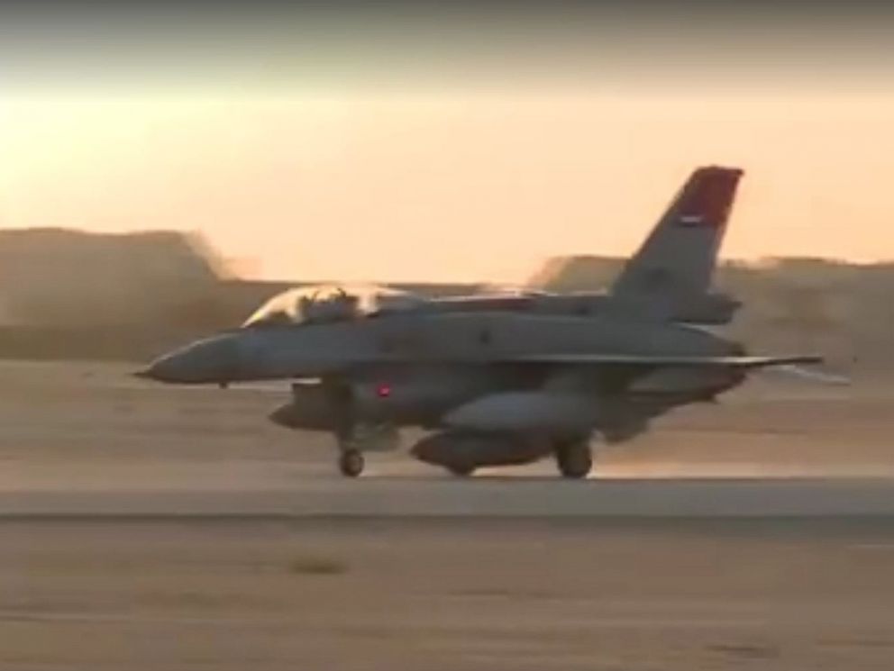 PHOTO: Screen grab from video posted to Twitter by Brigadier General Tamer Mohamed Mahmoud El Refaie, Spokesman for the Armed Forces.