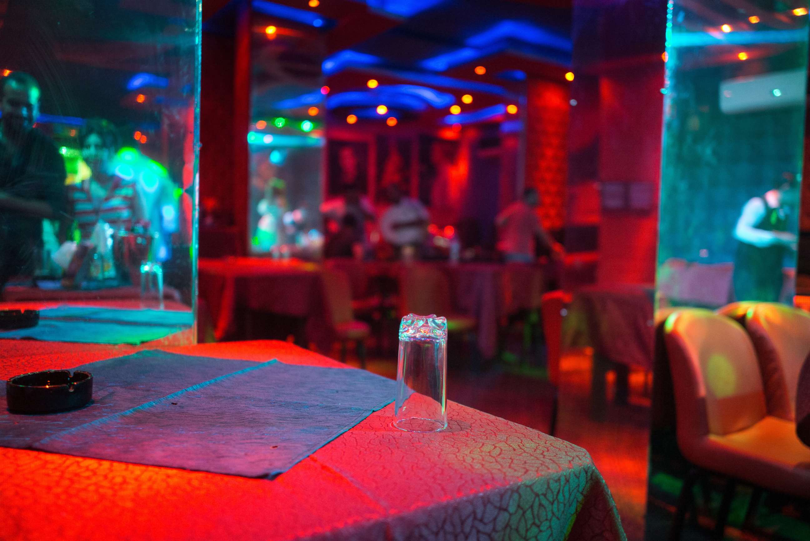 PHOTO: Night club in Cairo.