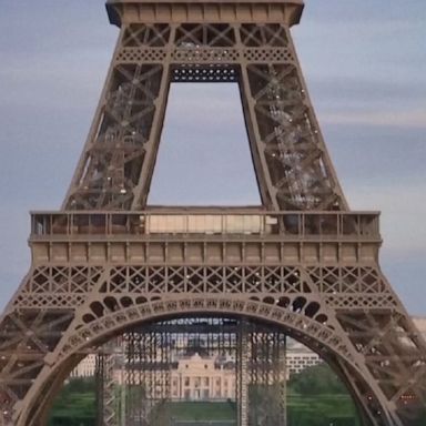 Landmarks across the world have lit up to show solidarity to front-line health care workers amid the COVID-19 pandemic.