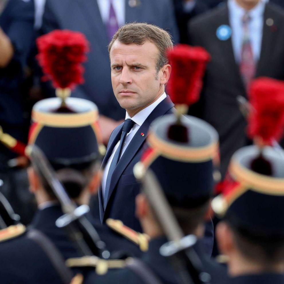 VIDEO: Emmanuel Macron proved that he's not one for nicknames.