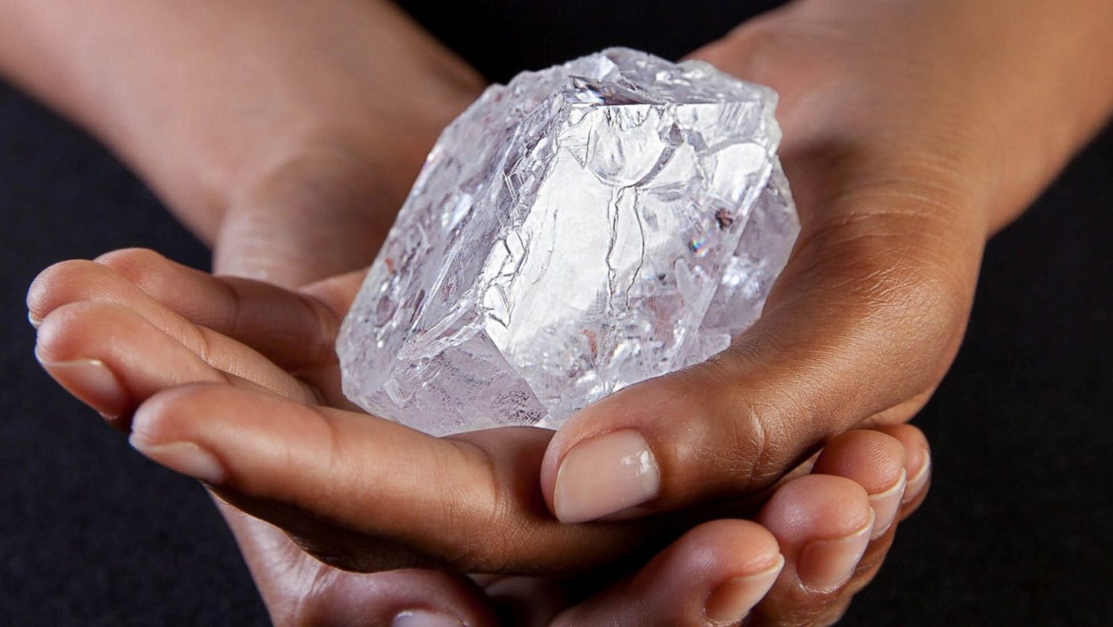 raw large rough diamond