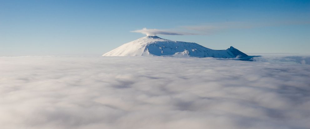 map of antarctica mount erebus