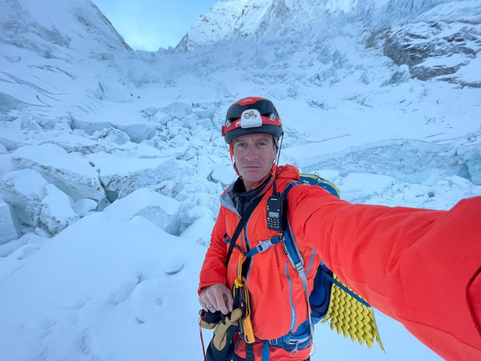 PHOTO: Lukas Furtenbach on Mount Everest in May, 2021.
