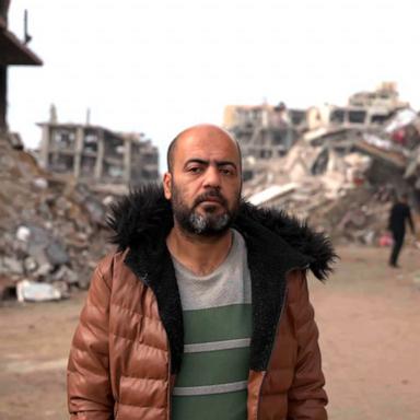 Fadi Rafiq Assaf, 35, said he has lost dozens of family members since the war began on Oct. 7, 2023.