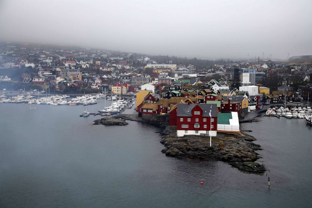 PHOTO: Faroe Islands, Torshavn, April 12, 2023.