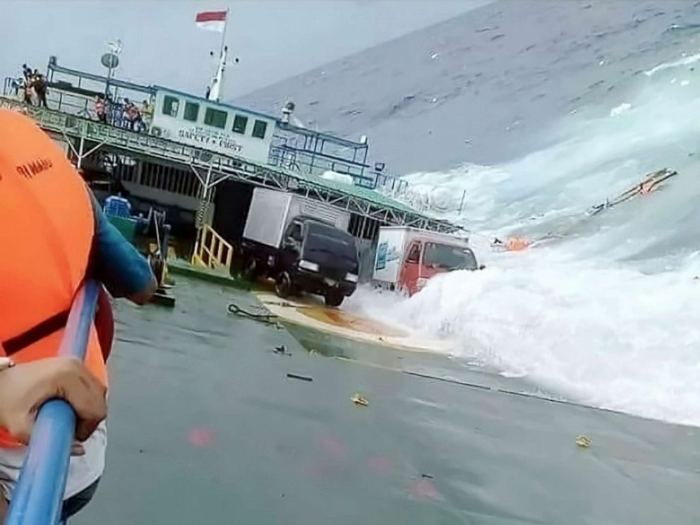 Captain of sinking Indonesian ferry sails onto reef; 31 dead