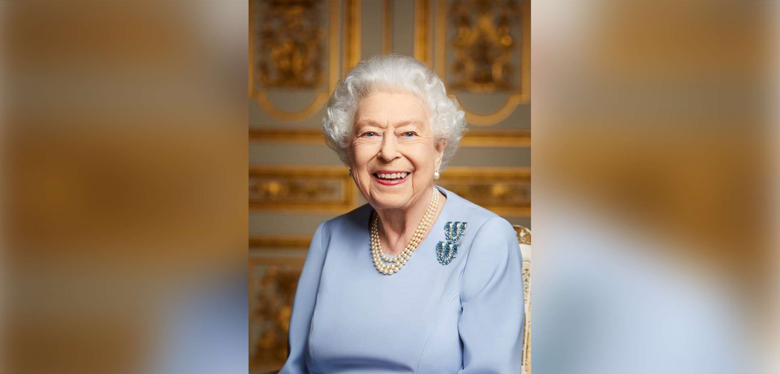 PHOTO: A new portrait of Queen Elizabeth II was released in advance of her Majesty's State Funeral, Sept. 18, 2022.  Queen Elizabeth poses for a portrait in celebration of her Platinum Jubilee in 2022.