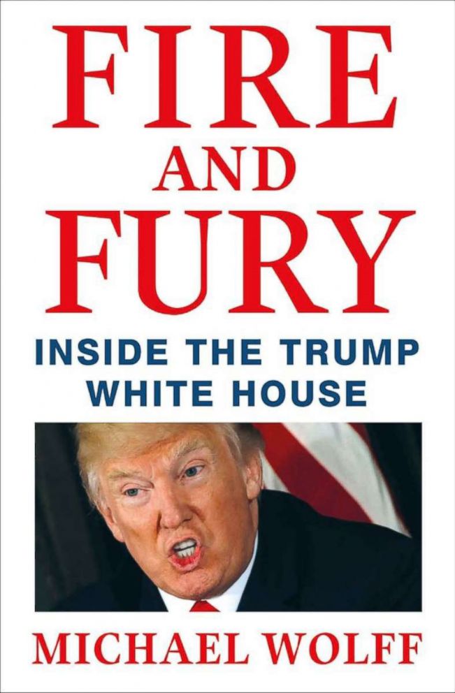PHOTO: "Fire and Fury" by Michael Wolff.