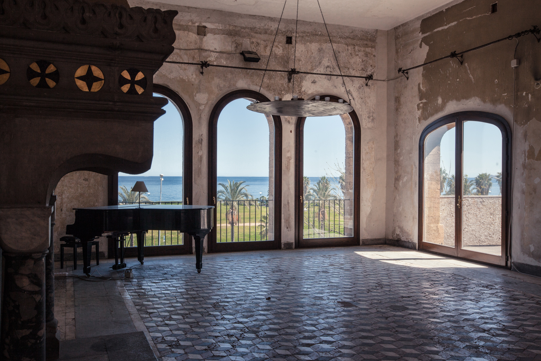 PHOTO: This 19th-century palace is the setting for works in Manifesta that deal directly with the topic of migration. 