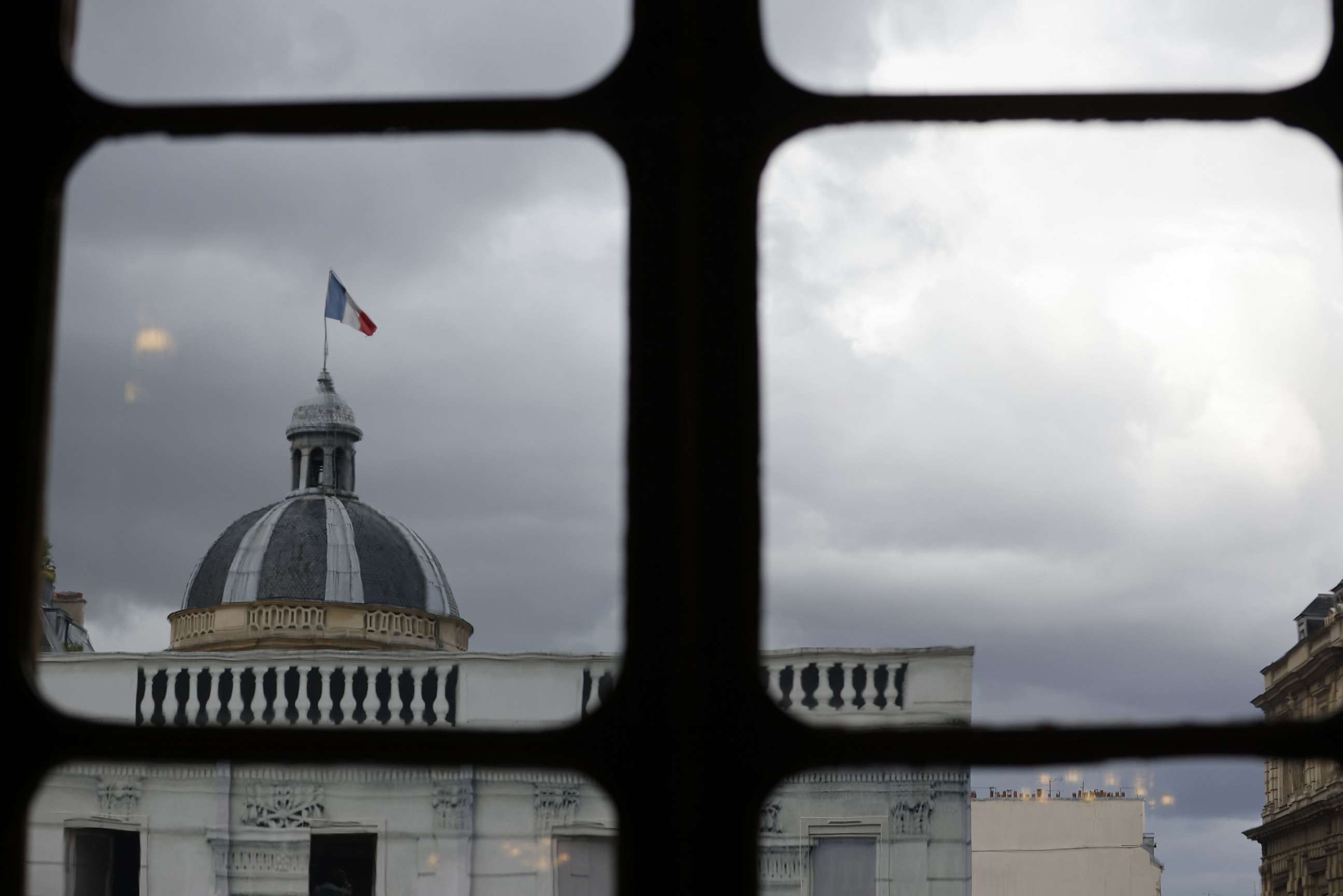 PHOTO: The dome of the Palais du Luxembourg, Oct. 1, 2020, at the French Senate in Paris.