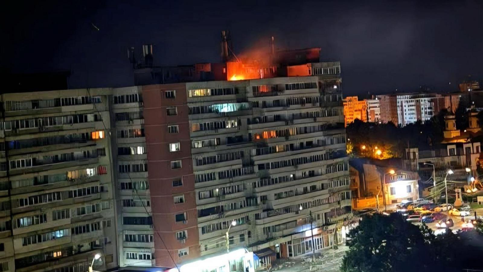Russian drone hits Romanian apartment building near Ukraine border, officials say