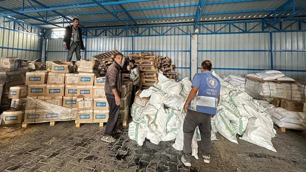 PHOTO: Aid reaches southern Gaza, Dec. 11, 2024. 