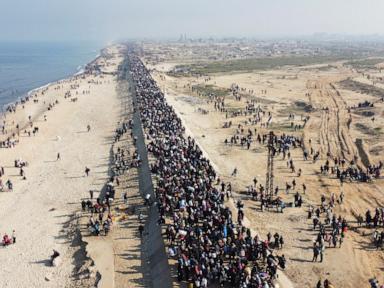 Middle East live updates: Crowds trek into northern Gaza amid fragile ceasefire