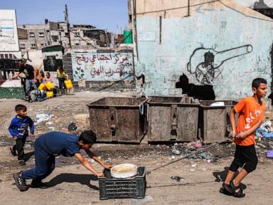 Solar panels are being used in Gaza to clean water