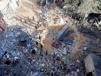 Destruction in Gaza: Side-by-side aerial look at the Israel-Hamas war's damage