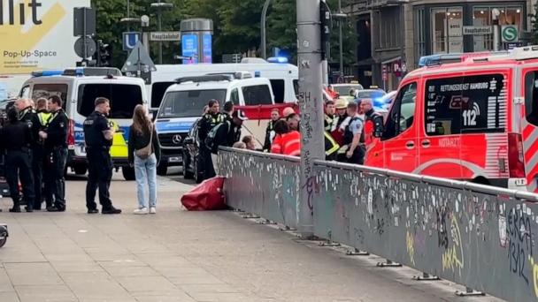 At least 12 people injured in Hamburg train station stabbing: Authorities