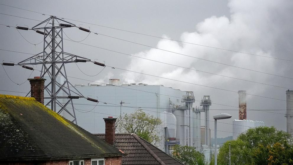 PHOTO: A general view of the Viridor Runcorn Energy Recovery Facility on October 15, 2024 in Runcorn, England.