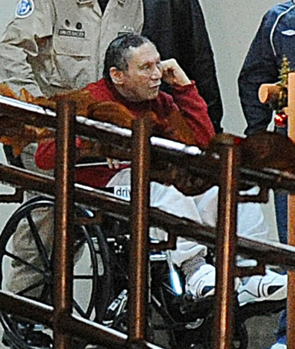 PHOTO: Former Panamenian dictator Manuel Noriega, 77, is seen arriving at the Renacer Prison, outside of Panama City, after more than two decades in prisons in the United States and France, Dec. 11, 2011.  