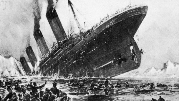 titanic hits cliff virtual sailor