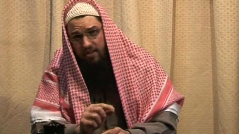 PHOTO: An image grab released by Al-Qaeda-linked media group as-Sahab on Jan. 6, 2008 shows Adam Gadahn, an American member of Al-Qaeda and a convert to Islam who has been indicted for treason by a US jury, at an unidentified time and place. 