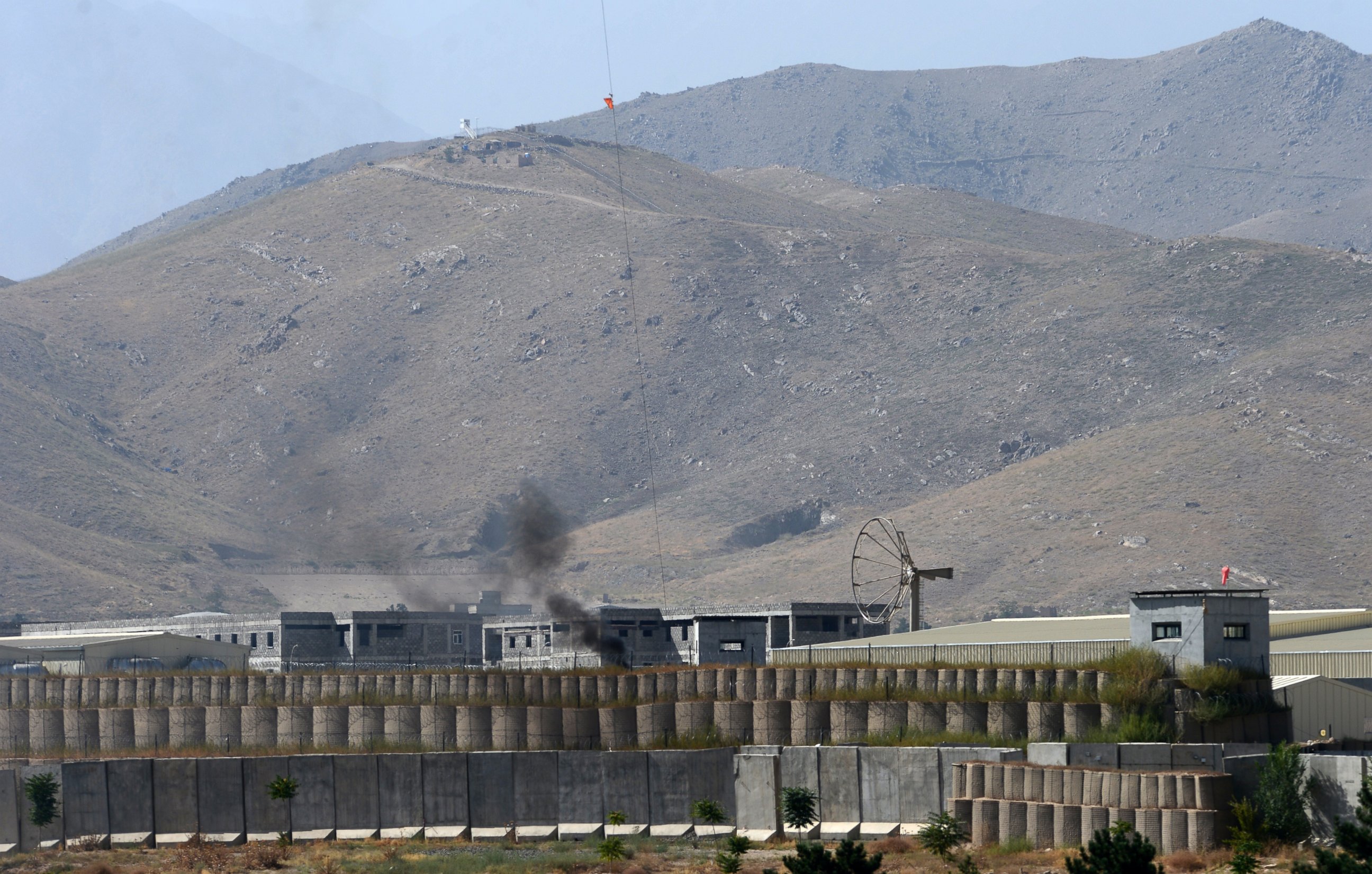 PHOTO: General view of a military academy base after an Afghan soldier opened fire on NATO troops inside the premises, on the outskirts of Kabul, Aug. 5, 2014. 