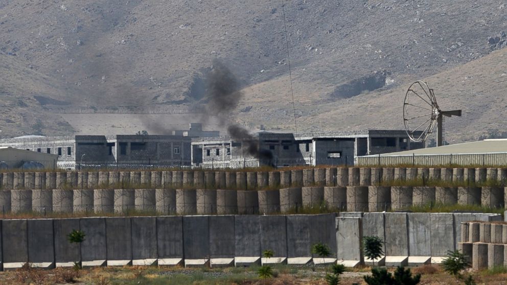 PHOTO: General view of a military academy base after an Afghan soldier opened fire on NATO troops inside the premises, on the outskirts of Kabul, Aug. 5, 2014. 