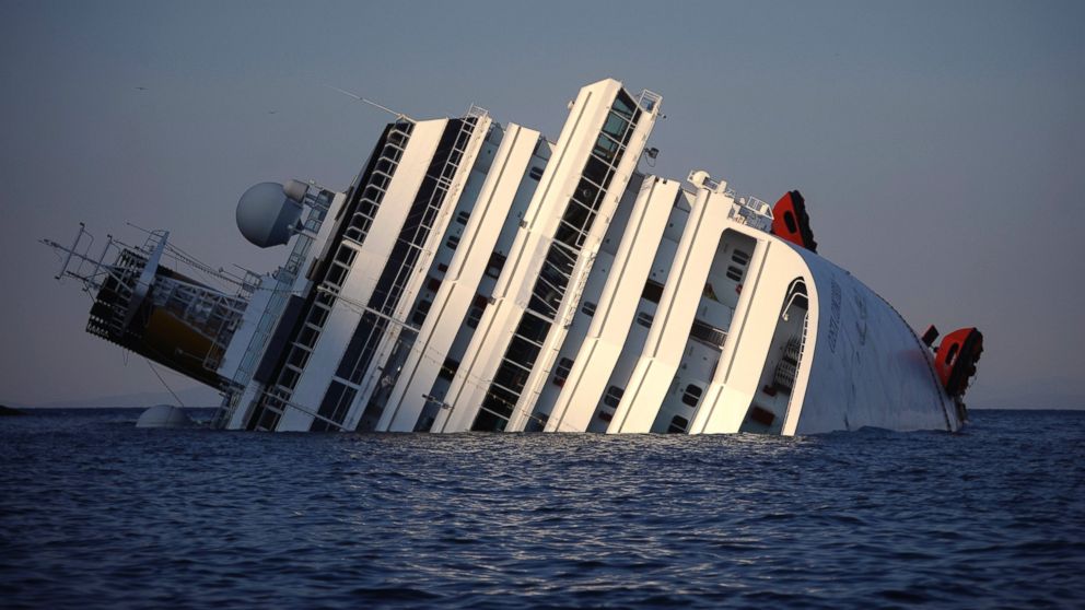 sunken cruise ship captain