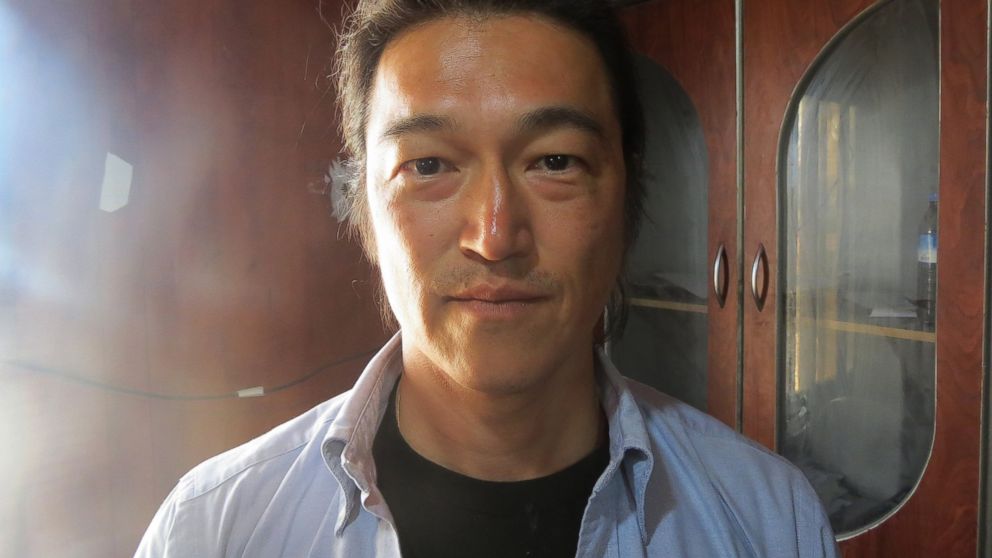 Japanese journalist Kenji Goto is seen in this April 25, 2014 file photo.