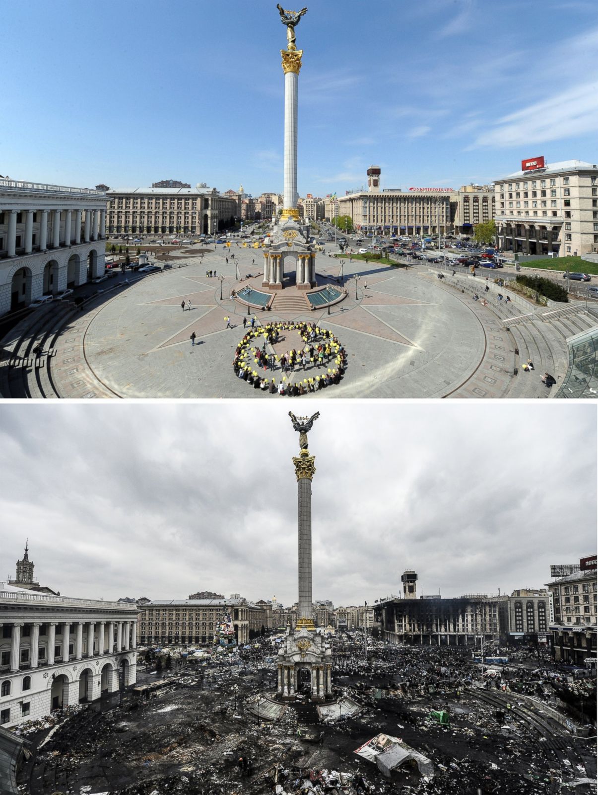 Kiev Before And Now   Gty Kiev Independence Square Wy 140220 3x4 1600 