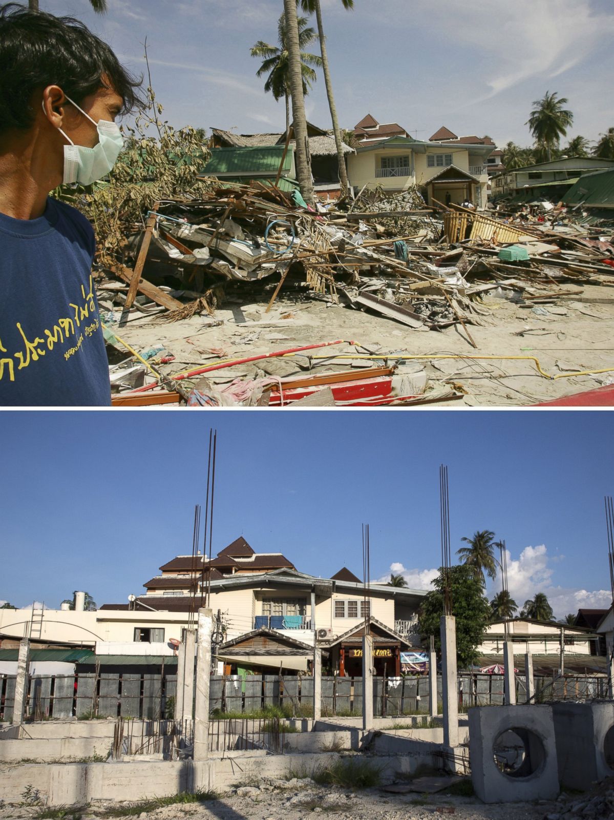 Before After Images Of Indonesian Tsunami Years Later Photos Abc News