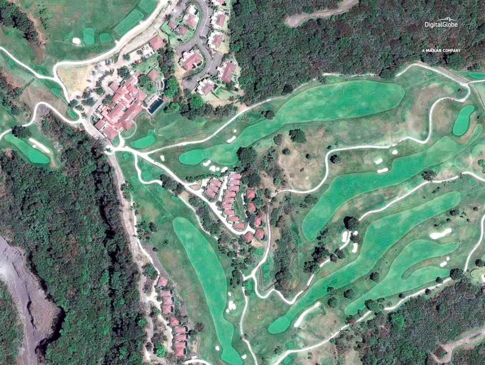 PHOTO: A satellite image of La Reunion Golf Resort, April 7, 2017, in Escuintla, Guatemala.