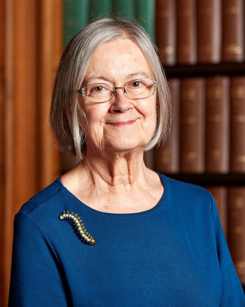 PHOTO: Lady Brenda Hale, President of the Supreme Court of the United Kingdom is pictured in this handout photo taken at the Supreme Court building in July 2016.