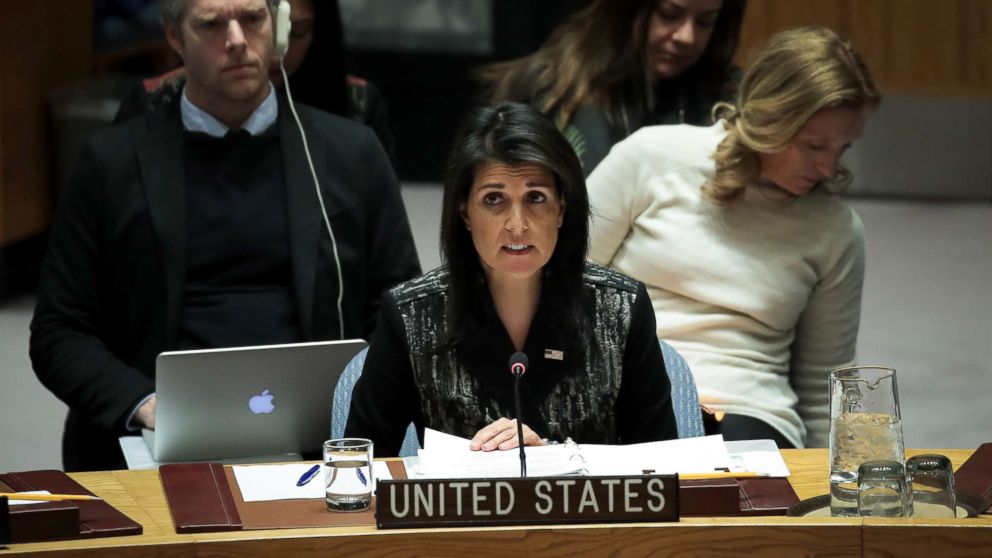 Nikki Haley: Iranian regime 'on notice' over crackdown on protests ...