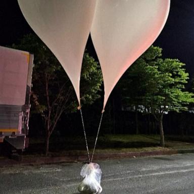 North Korea first dropped trash filled balloons back in 2016.