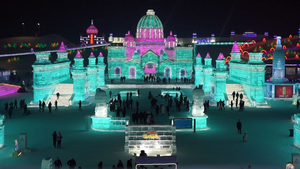 Inside the ice kingdom: The world's largest ice and snow festival near ...