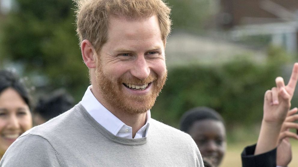 PHOTO: The Duke of Sussex, Prince Harry, is celebrating his 35th birthday Sunday, complete with a social media tribute from his wife Meghan on their joint Instagram account.