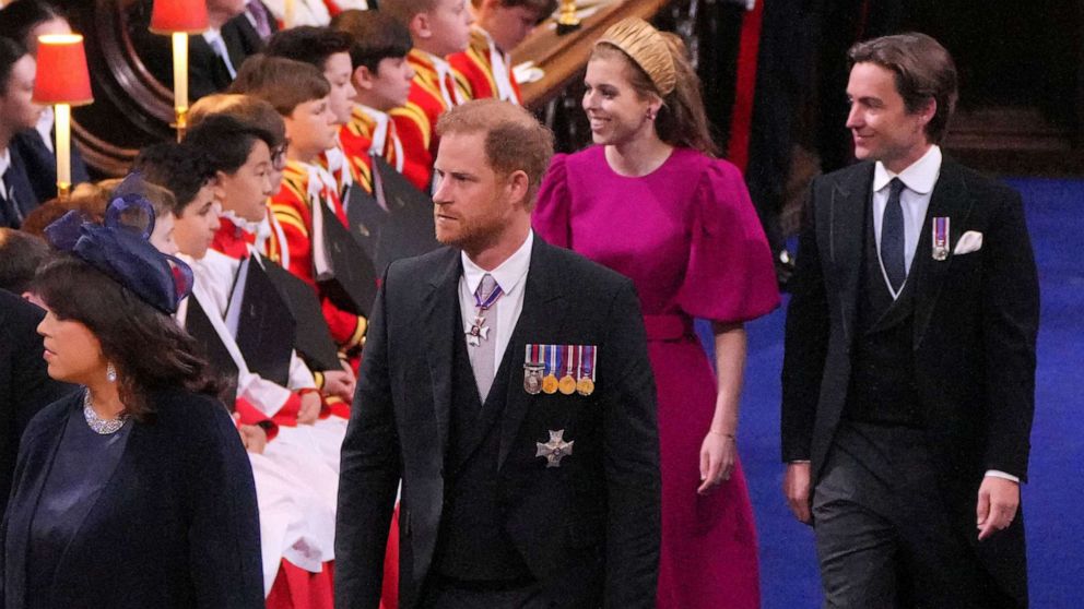 ABC News: A look at Prince Harry’s role during the coronation and his ...