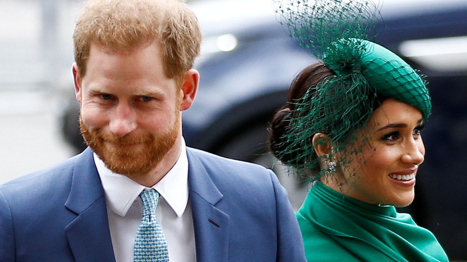 PHOTO: Britain's Prince Harry and Meghan, Duchess of Sussex, arrive for the annual Commonwealth Service at Westminster Abbey in London, Britain March 9, 2020.