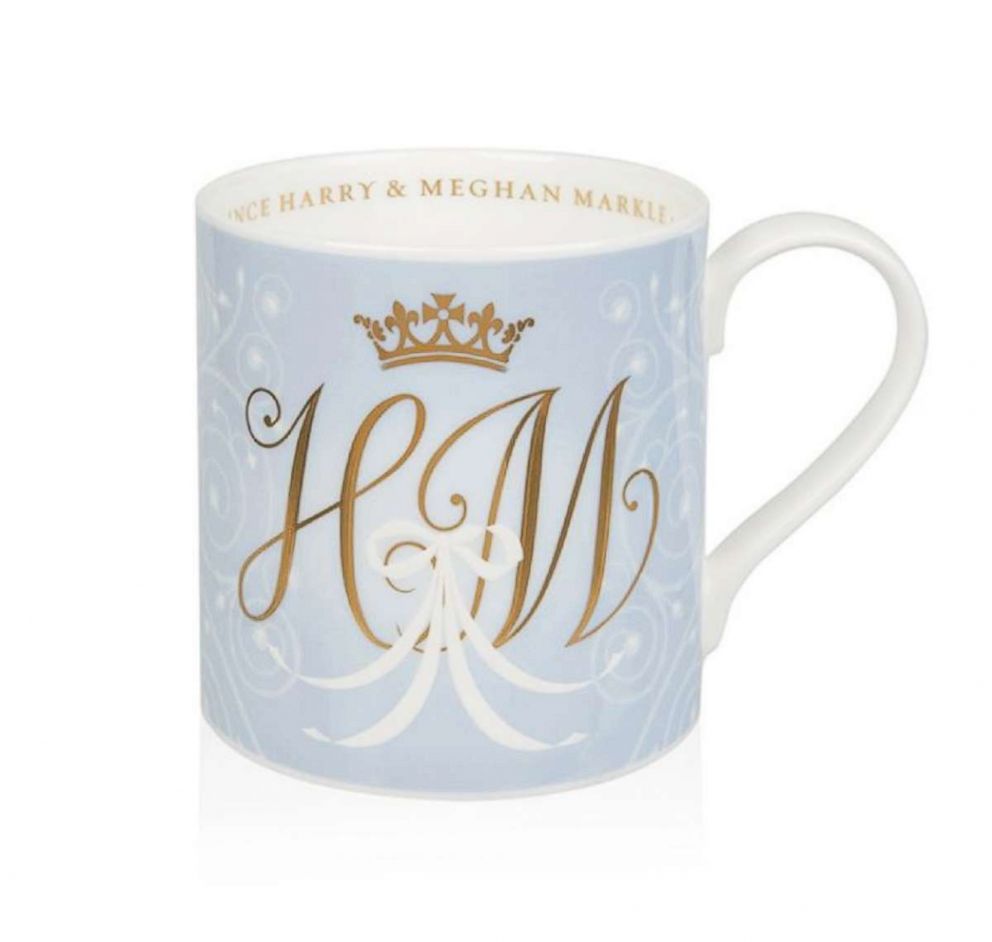 PHOTO: To celebrate the Royal Wedding of Prince Harry and Meghan Markle in 2018, ceramic designer, William Edwards, has created this collection of fine bone china.