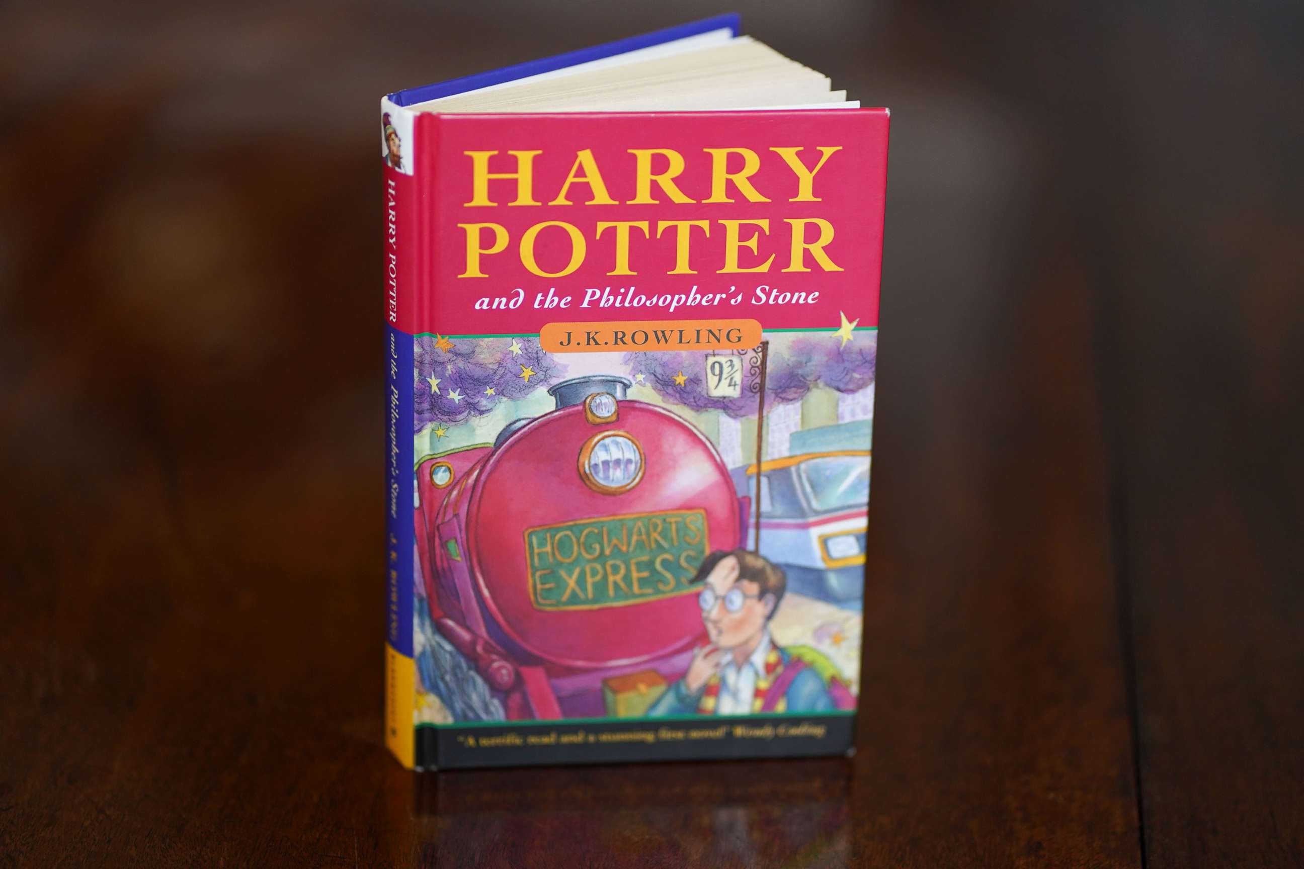 1st 'Harry Potter' book published Picture | 25 photos from stories 25 ...