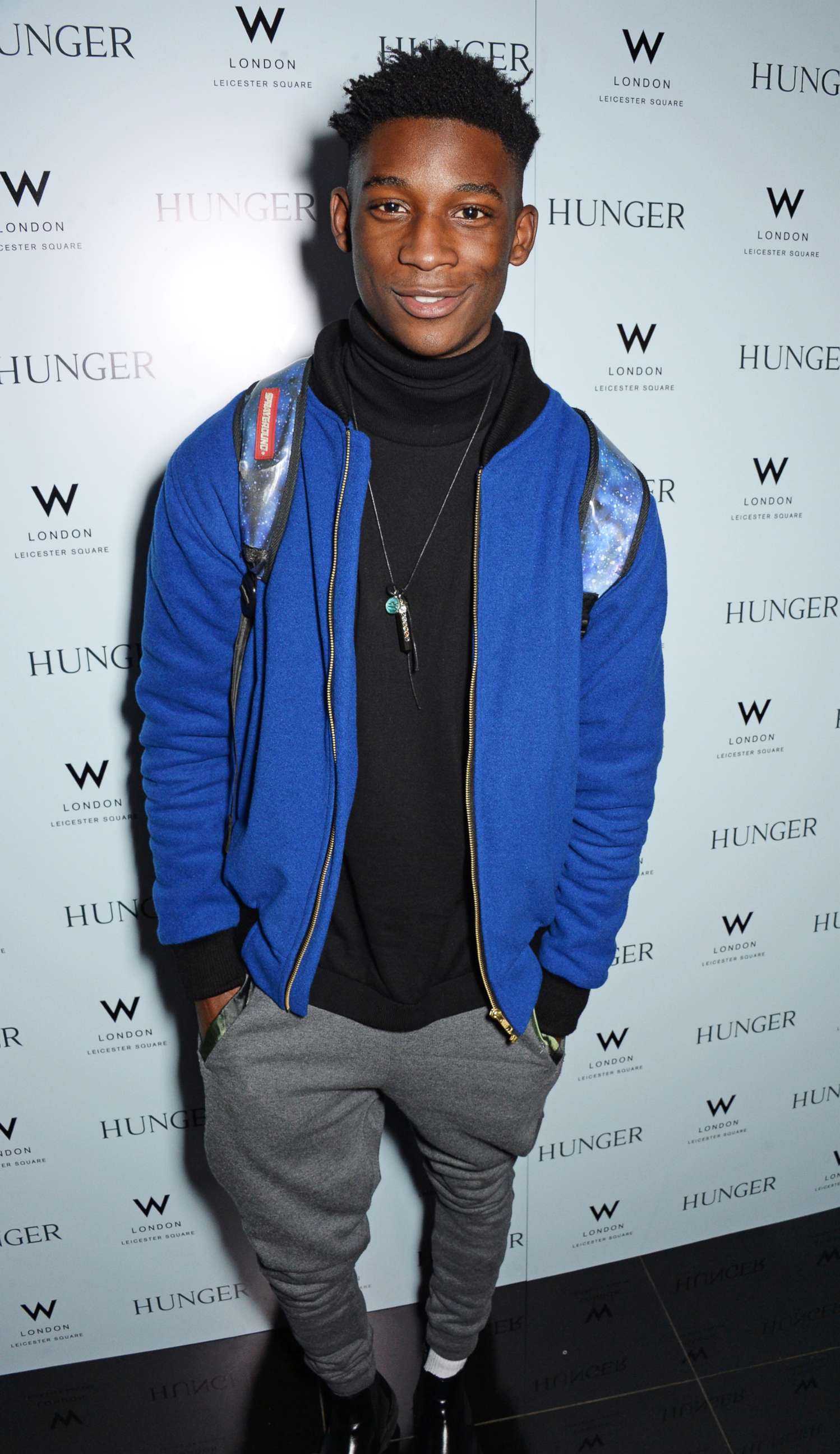 PHOTO: Harry Uzoka attends the launch of "Hunger Magazine, We've Got Issues" at W London - Leicester Square, Feb. 20, 2015 in London.
