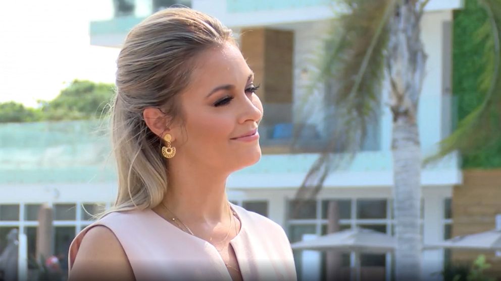 PHOTO: Jasmine Hartin attends an opening of a resort in Belize, in May 2021.