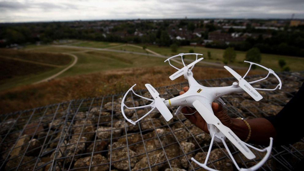 UK climate-change activists arrested over plan to fly drones around  Heathrow Airport - ABC News